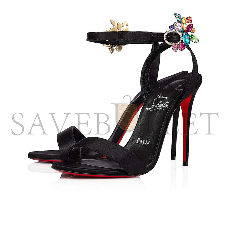 CHRISTIAN LOUBOUTIN 100MM STRAPPY HIGH HEELED SANDALS 1220171B439